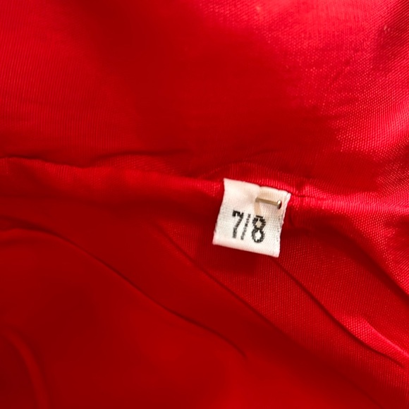 Vintage Christina Cardinal Red Jacket 7/8 - Picture 10 of 12